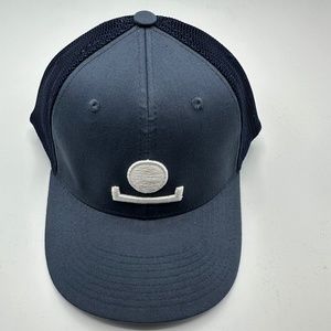 New Radmor Golf Logo Blue Adjustable Snapback Hat Cap One Size